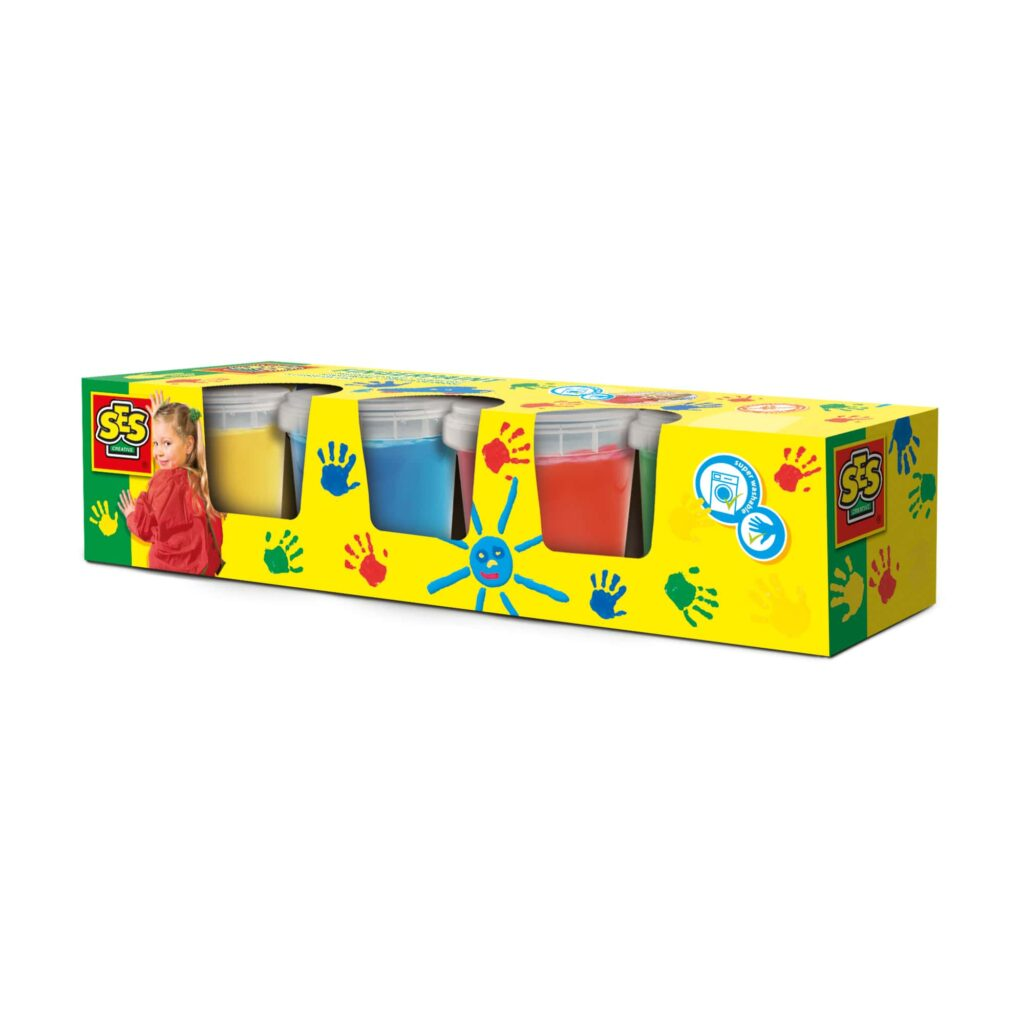 Fingerpaint 4 Colours X145ml