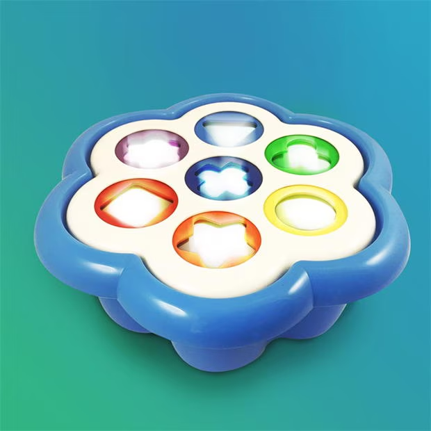 Quercetti Daisy Shape Sorter Bucket