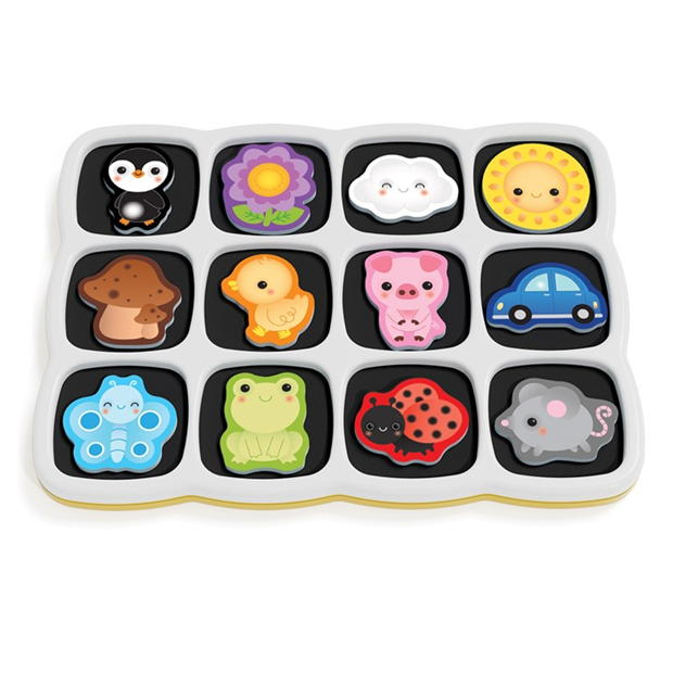 Quercetti Smart Puzzle Magnetic First Shapes & Colours