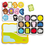 Quercetti Smart Puzzle Magnetic First Shapes & Colours