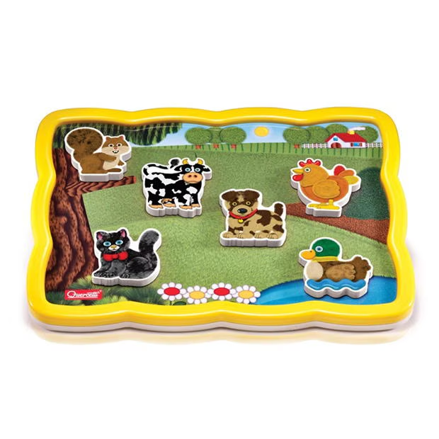 Quercetti Smart Puzzle Magnetic Farm Animals