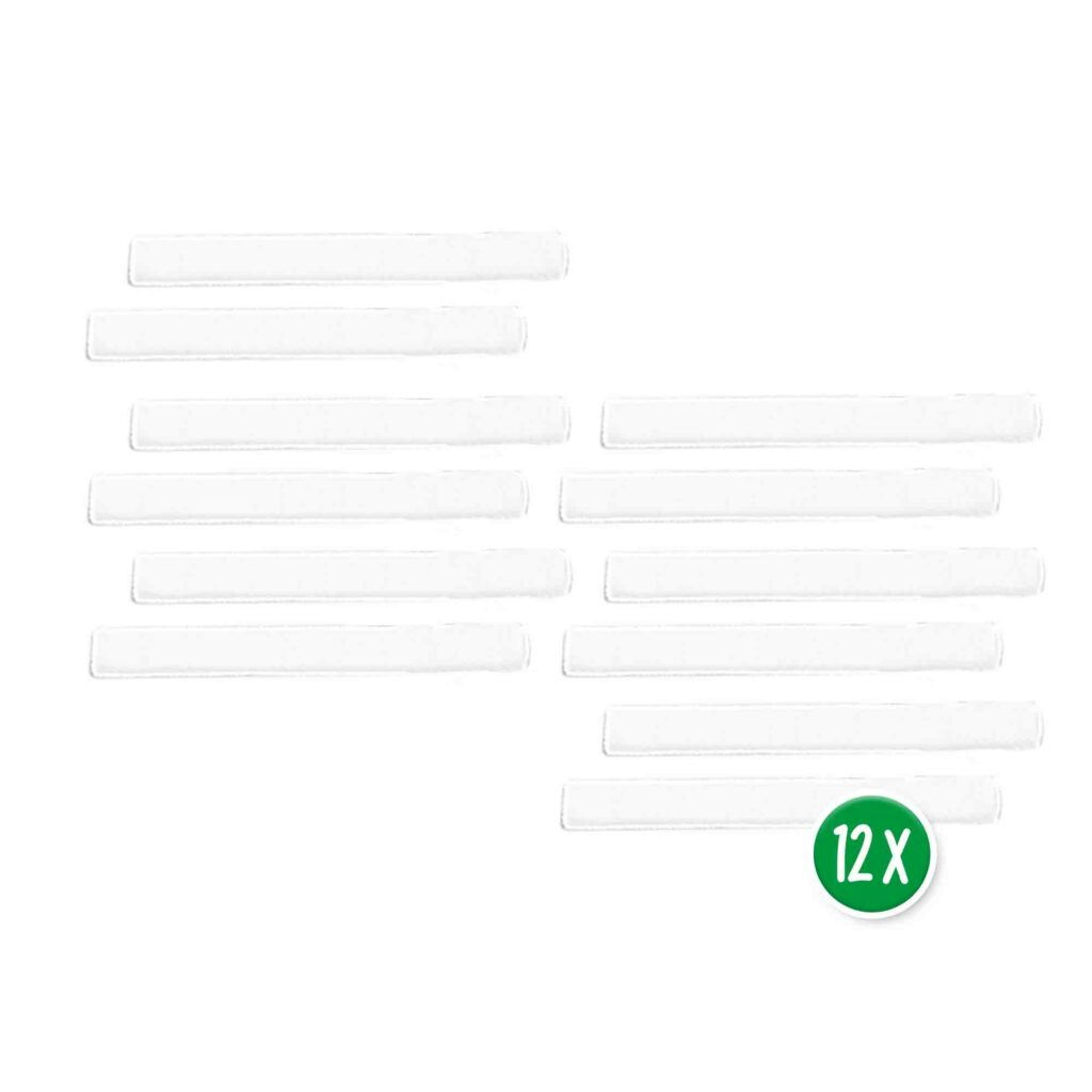 Chalks White 12 Pieces
