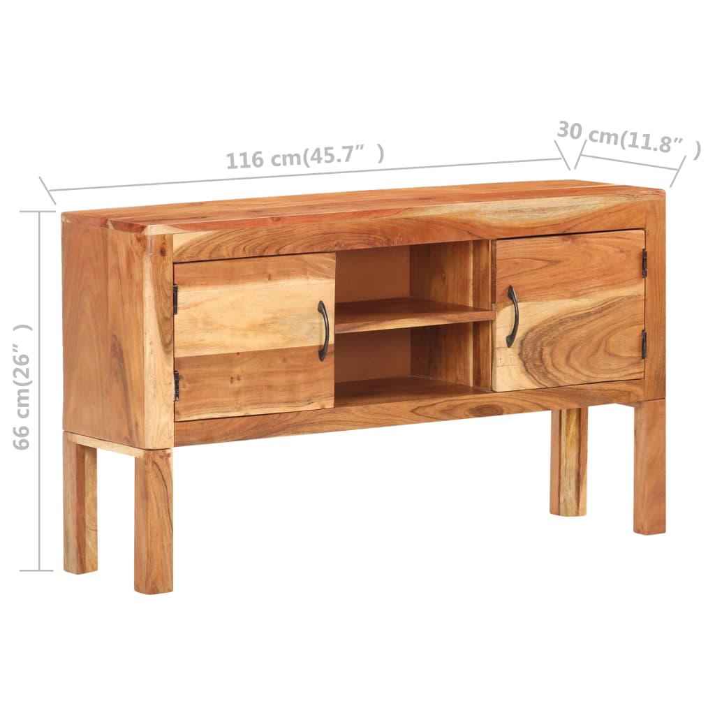 Iluna Acacia Wood Sideboard