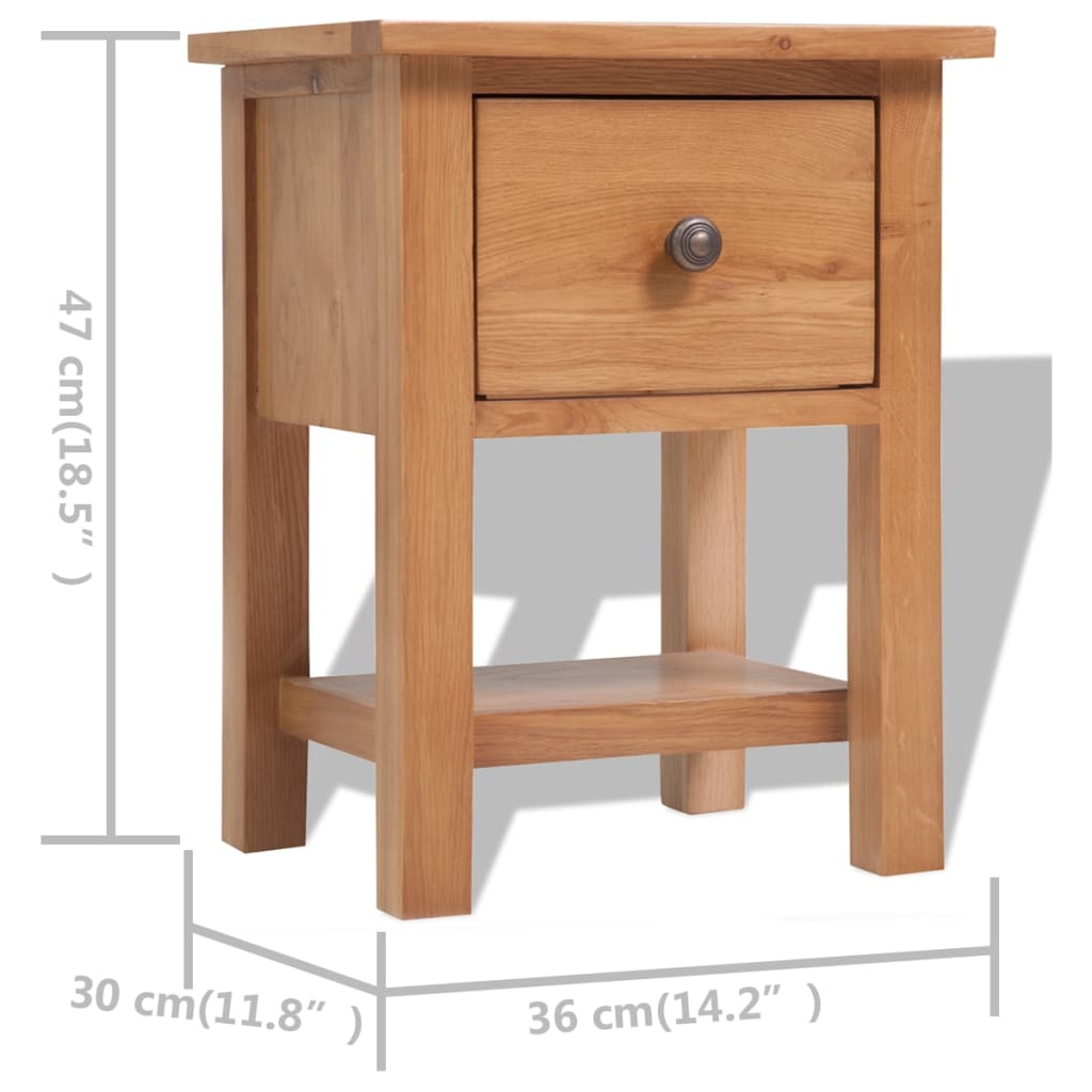 Myvera Oak Wood - 30cm Set of Two