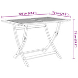 Dottal Acacia Wood - 120cm