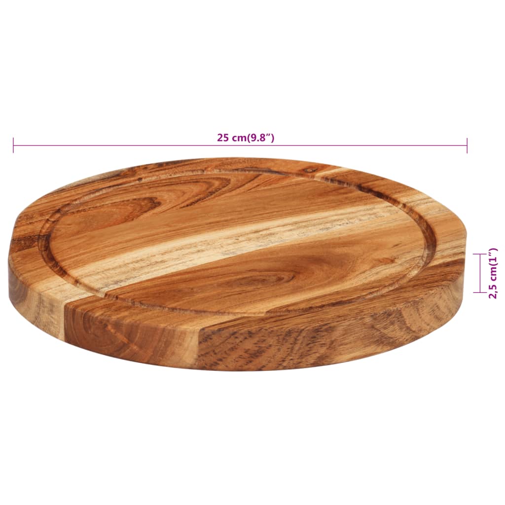 Nisto Acacia Wood - Ø25cm