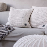 Knitted Cushion | IVORY