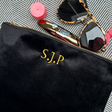 Bee Velvet Pouch