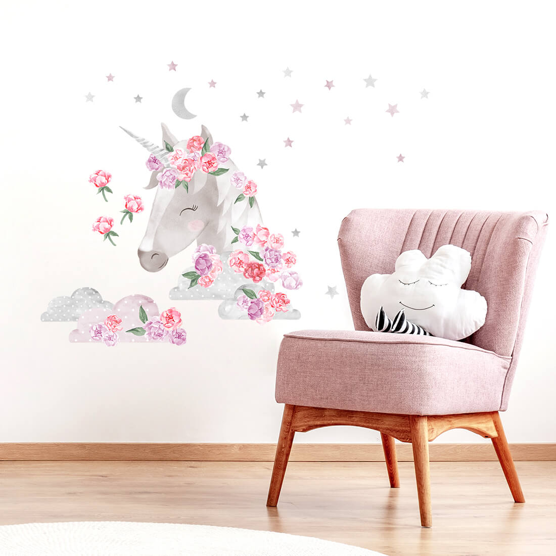 Wall Sticker | Pink Unicorn