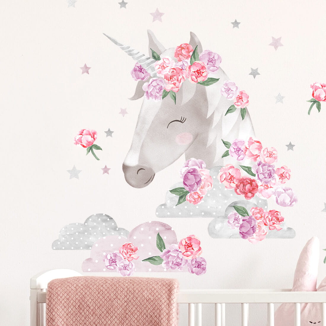 Wall Sticker | Pink Unicorn