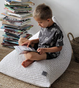 Knitted Bean Bag KIDS | IVORY