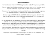 Knitted Bean Bag KIDS | IVORY