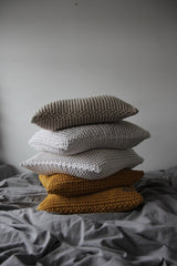 Knitted Cushion | BEIGE