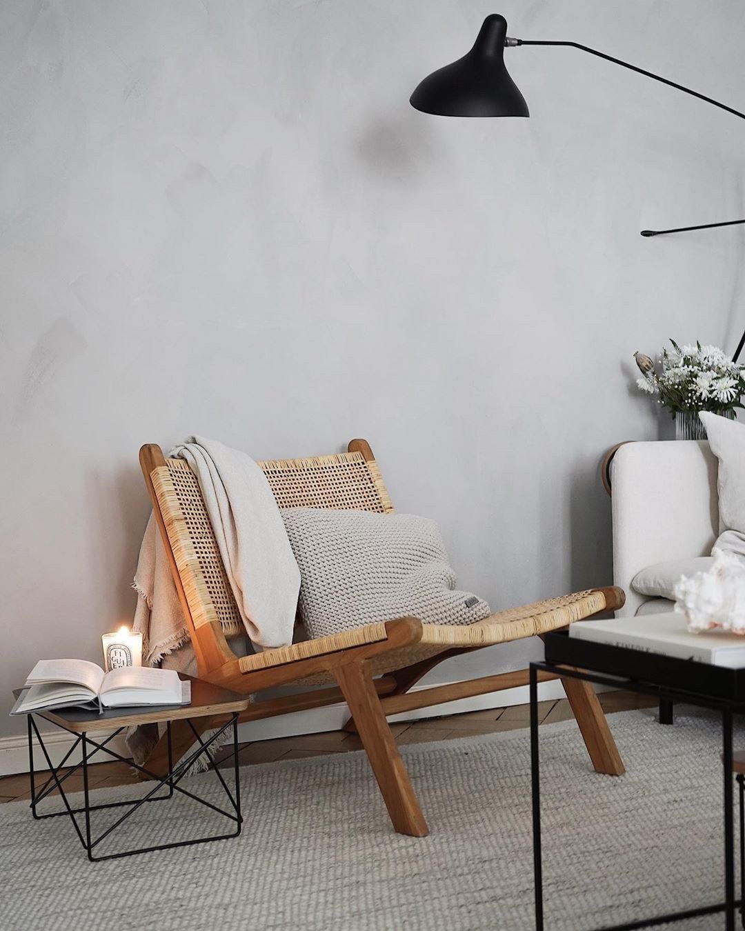 Knitted Cushion | BEIGE