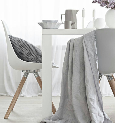Knitted Cushion | DARK GREY