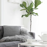 Knitted Cushion | DARK GREY
