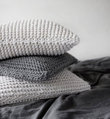 Knitted Cushion | IVORY
