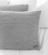 Knitted Cushion | LIGHT GREY