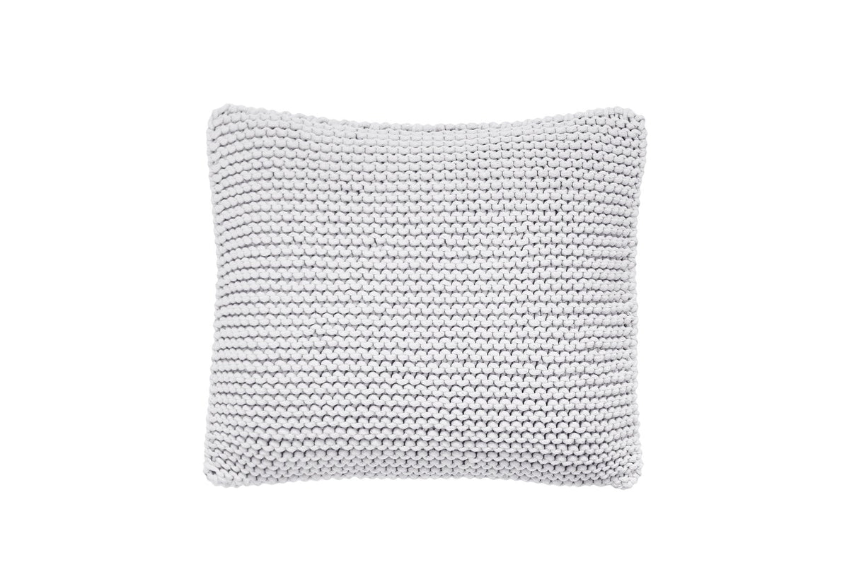 Knitted Cushion | LIGHT GREY