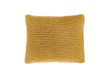 Knitted Cushion | MUSTARD