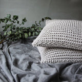Knitted Cushion | OATMEAL