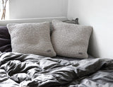 Knitted Cushion | OATMEAL