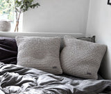 Knitted Cushion | OATMEAL