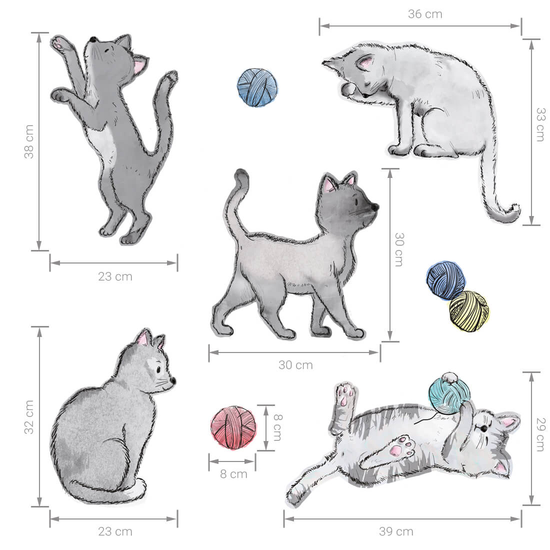 Wall Stickers | Cats