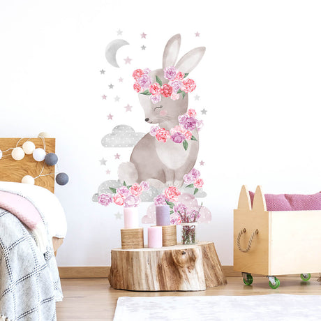 Wall Sticker | Pink Rabbit