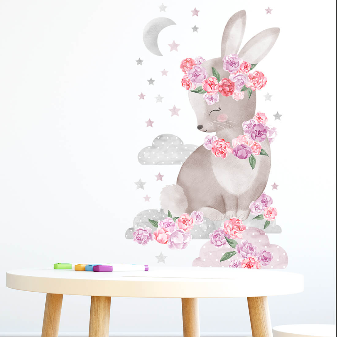 Wall Sticker | Pink Rabbit