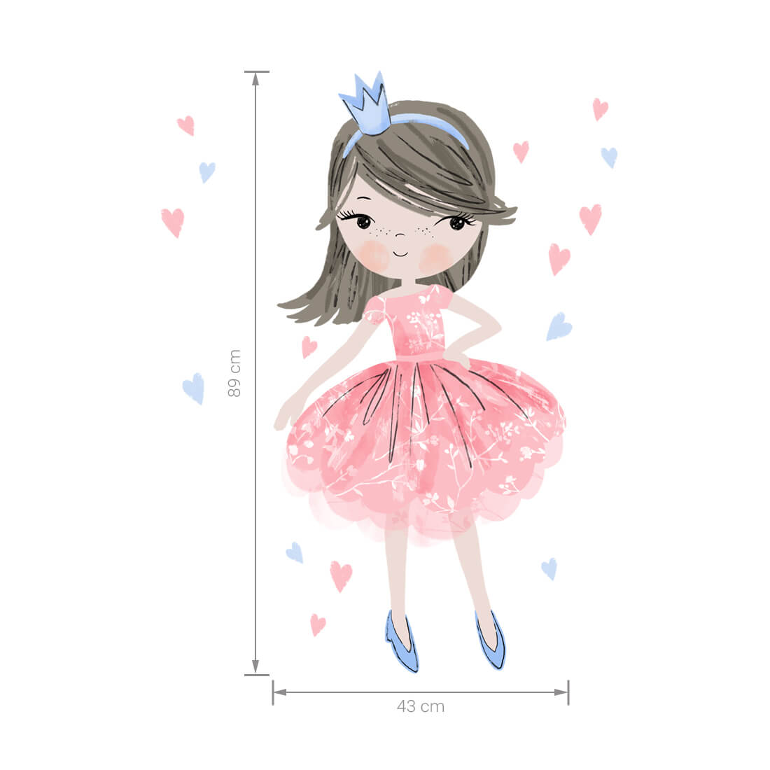 Wall Sticker | Pink Princess