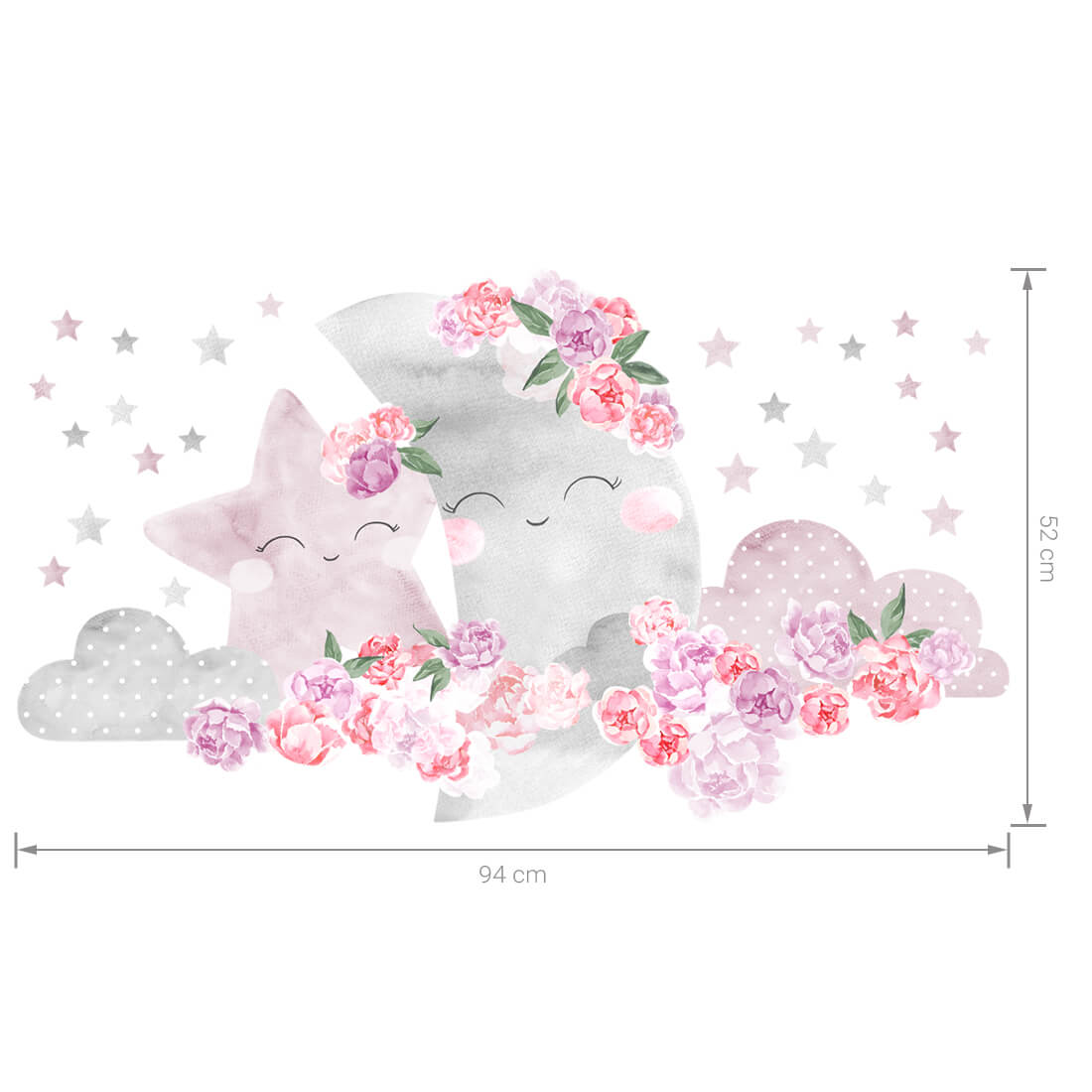 Wall Sticker | Pink Moon