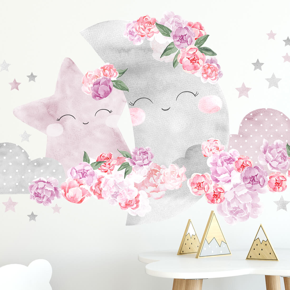 Wall Sticker | Pink Moon