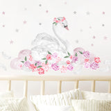 Wall Sticker | Pink Swan