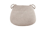 Crochet Basket, Size XL | BEIGE