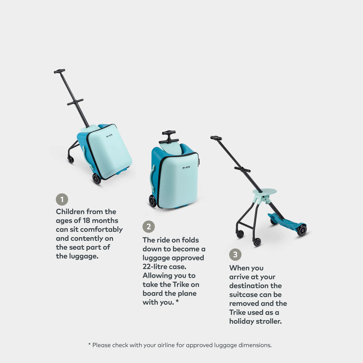 Eazy Luggage Blue
