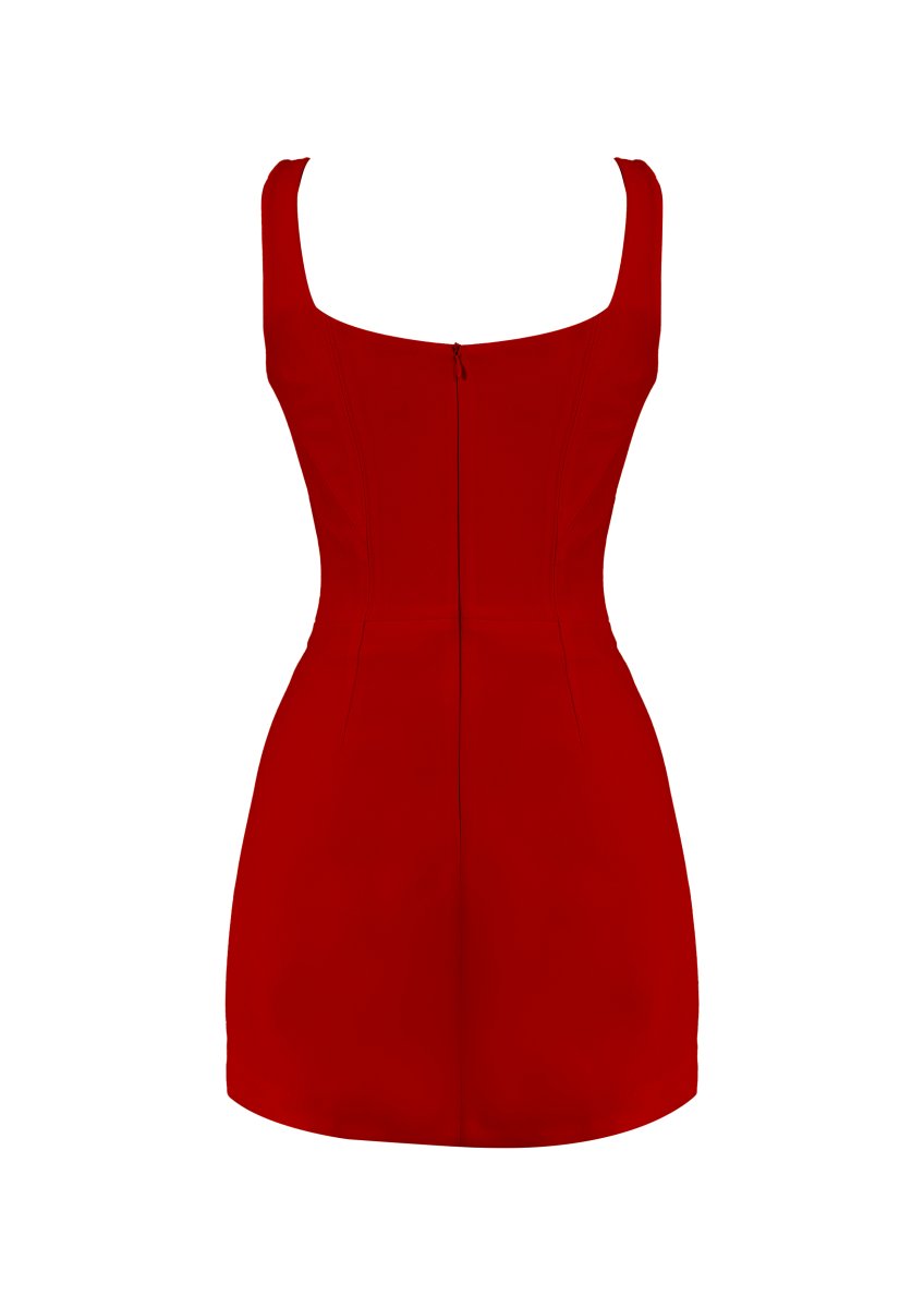 Luise Dress - Red
