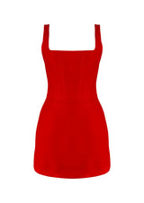 Luise Dress - Red