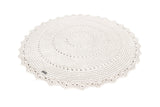 Crochet Rug MANDALA | IVORY