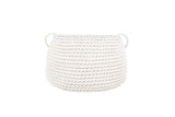 Crochet Basket, Size L | IVORY