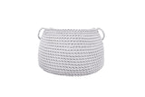 Crochet Basket, Size L | LIGHT GREY