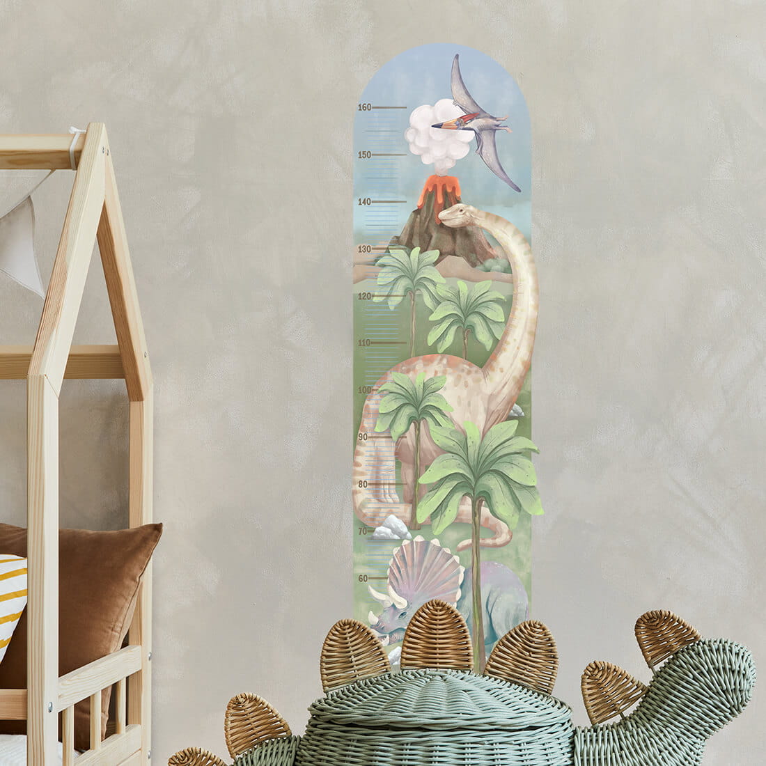 Wall Sticker | Height Measure Dinosaurs