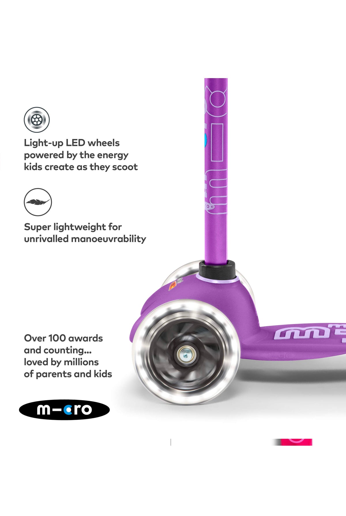 Mini Deluxe LED Purple