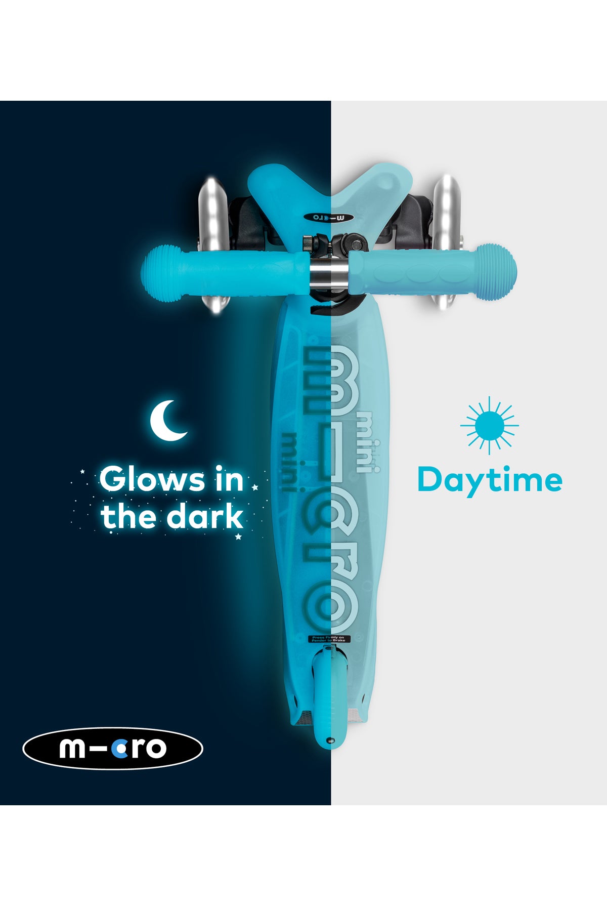 Mini Micro Scoot Glow - Blue