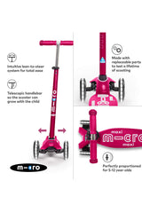Maxi Deluxe LED Pink