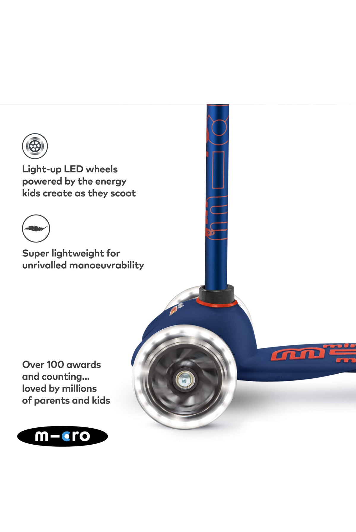 Mini Deluxe LED Navy