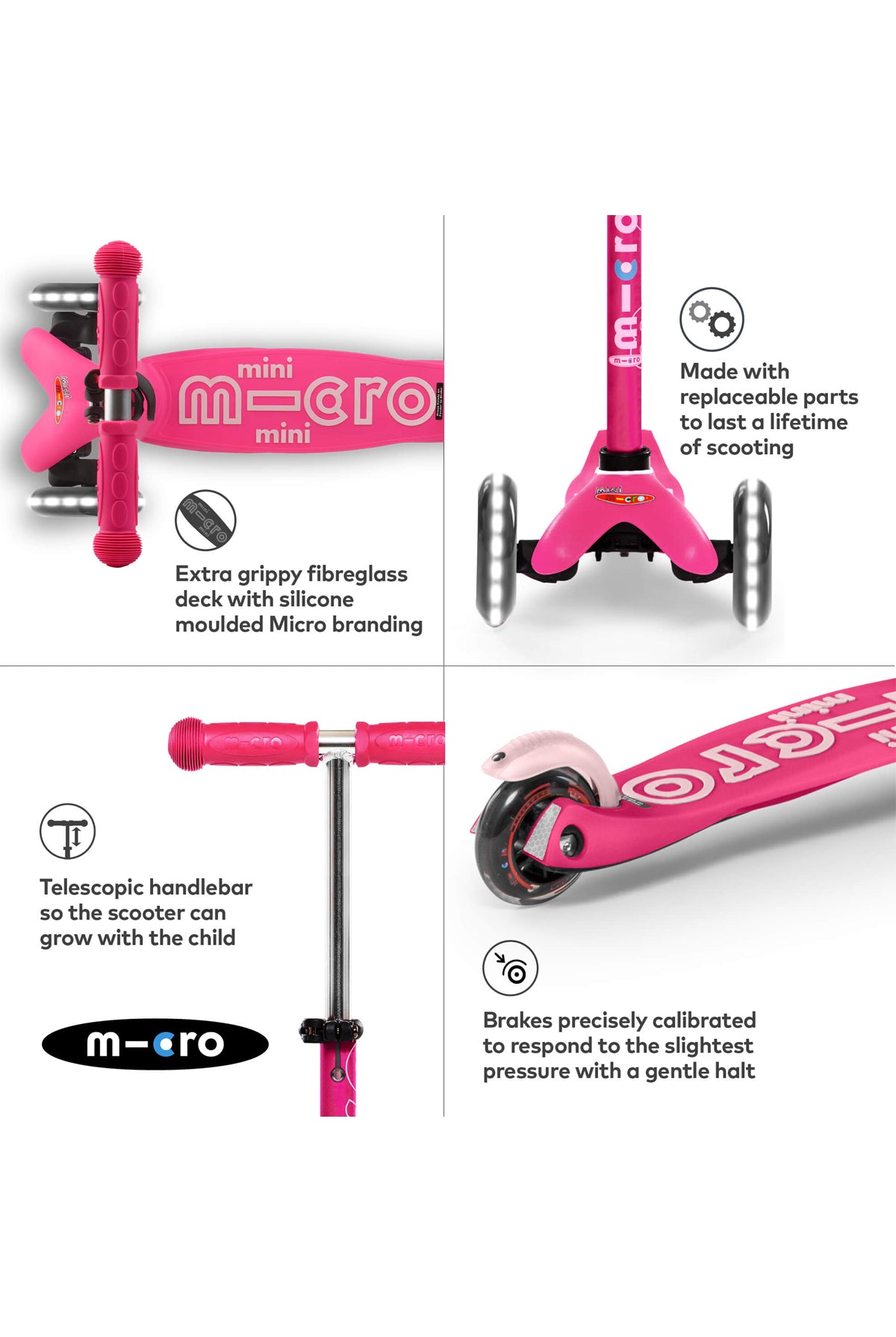 Mini Deluxe LED Pink
