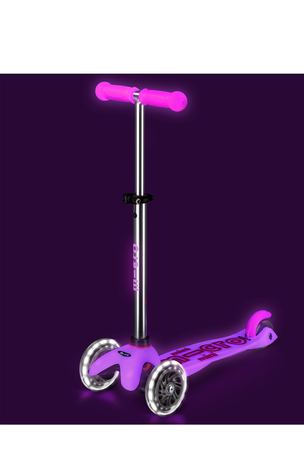 Mini Micro Scoot Glow - Pink