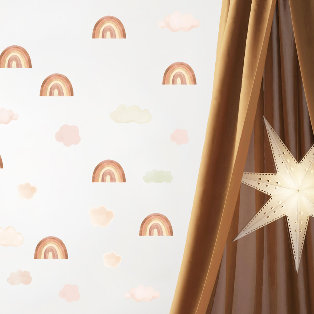 Wall Sticker | Mini Rainbows Beige