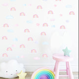 Wall Sticker | Mini Rainbows Pink